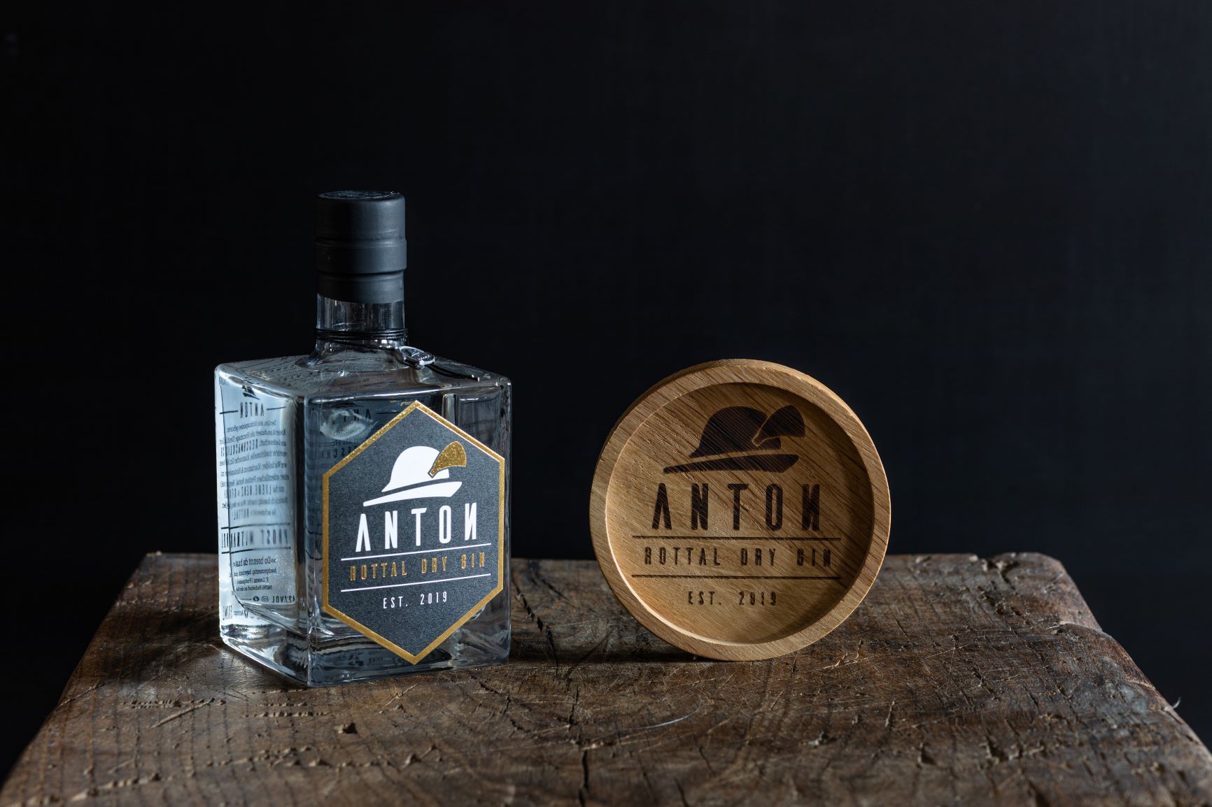 Glas-Untersetzer Anton Rottal Dry Gin – Bild 4