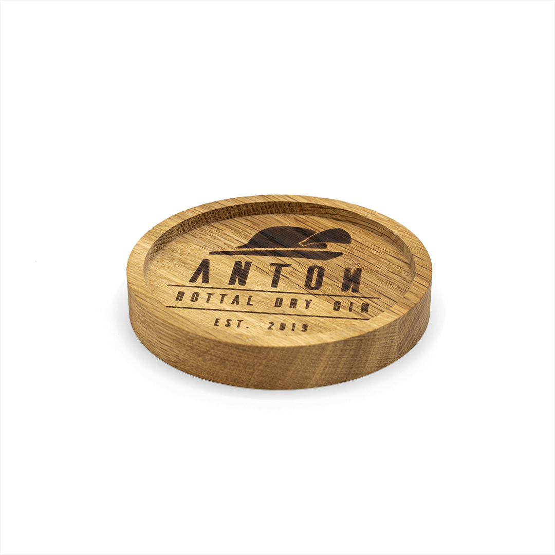 Glas-Untersetzer Anton Rottal Dry Gin – Bild 2