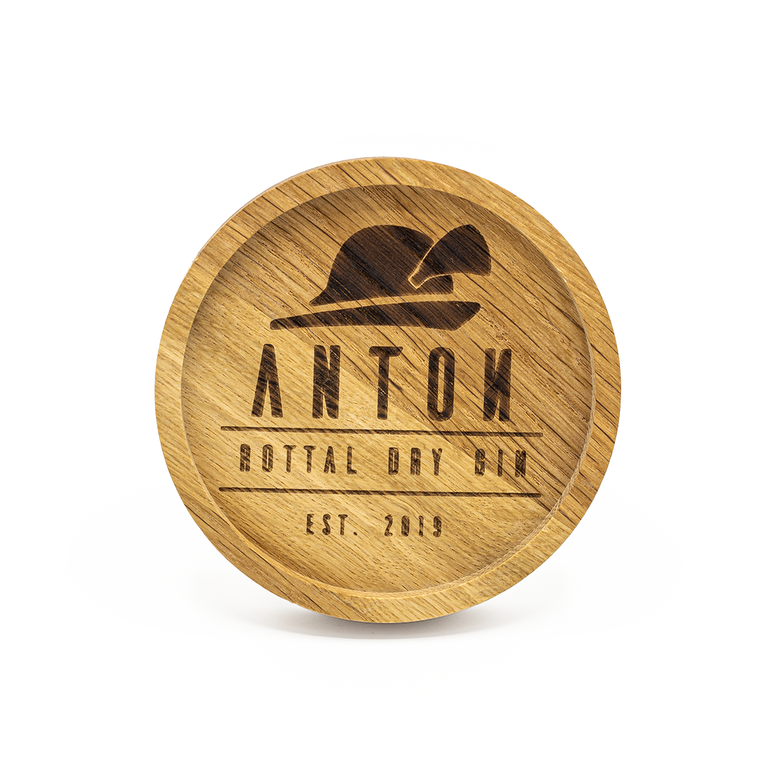 Glas-Untersetzer Anton Rottal Dry Gin